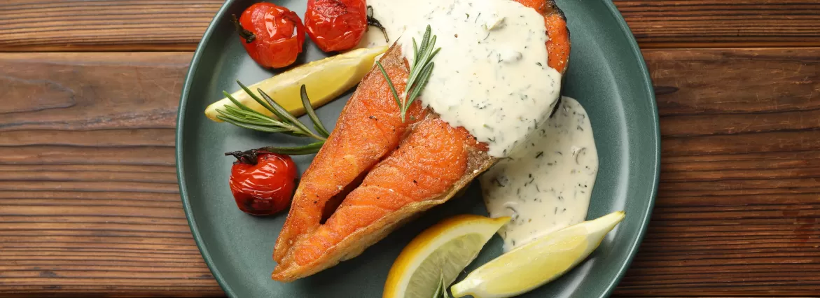 Стейк из семги