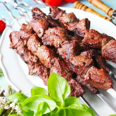Шашлык из говяжей мякоти
