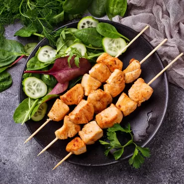 Шашлык из куриной грудки
