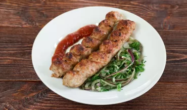 Люля-кебаб из свинины