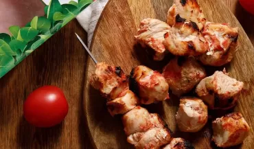 Шашлык из филе индейки