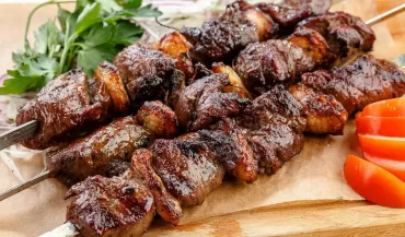 Шашлык из мякоти барашка
